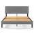 Brand New Queen Upholstered Tufted Platform Bed Frame with Headboard 9 thumbnail