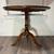 Beautiful antique wooden American tilt top circular tea table 3 thumbnail