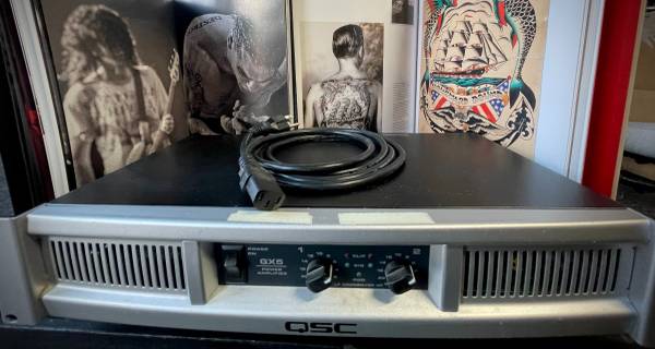 QSC GX5 Power Amplifier - musical instruments - by owner