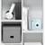 Furinno Luder Bookcase / Book / Storage , 5-Cube, White 3 thumbnail