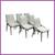 Caracole Modern Expressions Dining Side Chairs, Set Of Six 1 thumbnail