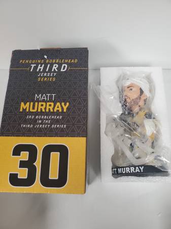 Matt Murray Bobblehead Pittsburgh Penguins Third Jersey Series 1