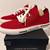 NEW IN BOX Tommy Hilfiger "TW Gessie" red mesh fabric lace up shoes 9 1 thumbnail