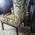 Vintage Anthropologie pair of highback studded chairs 8 thumbnail