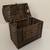 Metal Frame Wicker Chest with Lockable Latch 2 thumbnail