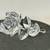 Swarovski Crystal - Rose with Dew Drops Figurine - Like New 7 thumbnail