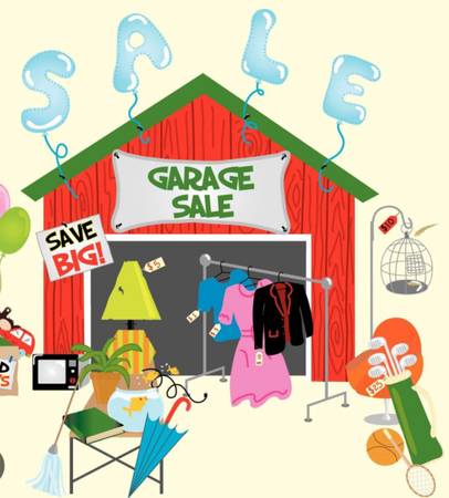 Huge Garage sale 1