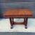 Rare Charming 1930'S Art Deco Style Solid Oak Dining Table. 1 thumbnail