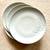 5 Beautiful Embossed Asain  Celadon Ceramic Plates  8” 4 thumbnail