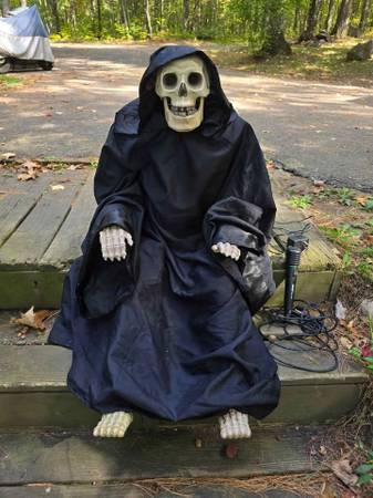 1998 Gemmy Grim Reaper - household items - by owner