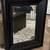 Beveled Wall Mirror in Substantial & Luxurious Black Leather Frame 1 thumbnail