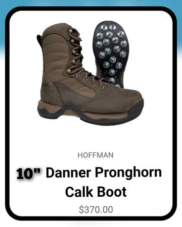 Danner Pronghorn Calk Logging Boots Size 10 1