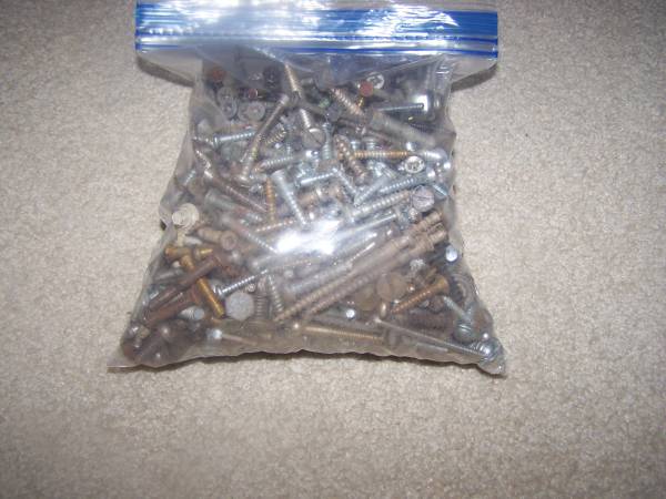 Screws (all sizes) 1