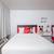 Attractive contemporary décor with convenient microwave and bar fridge included 2 thumbnail