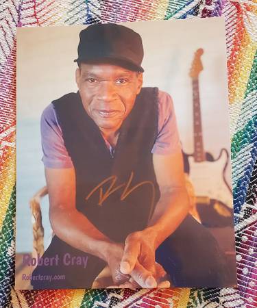 $8 ~ ROBERT CRAY ~ Fox Theater Tucson 7.25.23 Signed 8 x10 Photo 1