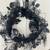 BLOOM ROOM HALLOWEEN FLORAL SKULL & BONES WREATH Door Hanger (New) 11 thumbnail