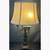 Vintage Brass Table Lamp 3 light Candelabra lamp 1 thumbnail