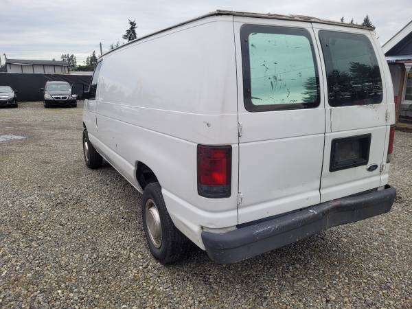 2003 *Ford E250 Econoline* E-Series Super Duty Cargo Van - $3,975 (SPANAWAY)63623564188289124