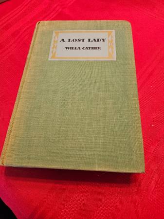 A LOST LADY HARDCOVER OLD 1