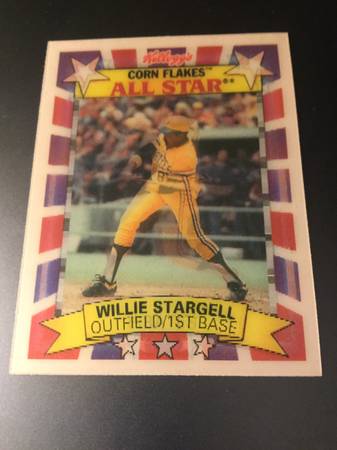 Willie Stargell Pirates Corn Fakes baseball Hall of Fame 1