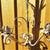 1920s French Style Metal Cottage White Floral Wall  Candelabra lamps 7 thumbnail