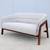 Modern Justin Champaign for Jasper Group Indie Two Seat Loveseat Sofa 1 thumbnail