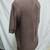 Izod Lacoste Vintage Brown Crew-Neck Short Sleeve Sweater - Size L 6 thumbnail