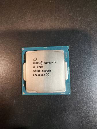 Intel Core i7-7700 CPU 1
