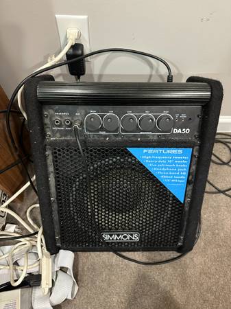 Simmons DA50 Electronic Drum Amp 1