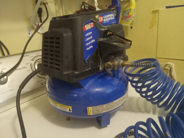 Cambell Hausfield 100 psi 1 gal air compressor - $30 (Baltimore/AA county)63471075554179121