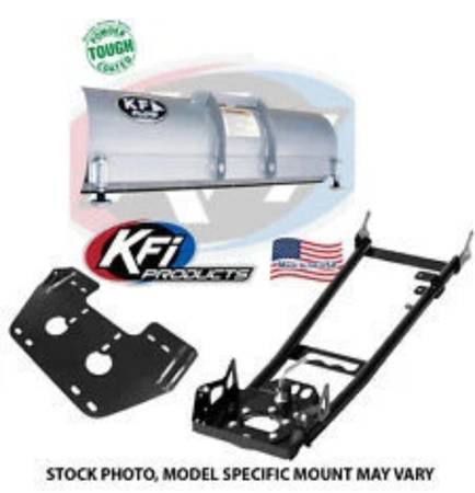 KFI 60" STEEL PLOW KITS FOR ATVs 1