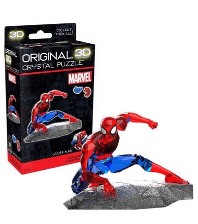 BRAND NEW SEALED BePuzzled 3D Licensed Disney Marvel Crystal Puzzle Spider-Man 1