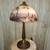 Reverse Painted, Art Deco lamp 1 thumbnail