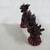 Chinese Traditional Feng Shui Red Mythical Dragon 8" Length 4 thumbnail