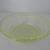 Antique EAPG yellow uranium glass bowl 6” 11 thumbnail