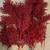 Christmas Decor Lot Red Glitter Sparkly Bushes Stems Spikes Garland Spheres Leaf 4 thumbnail