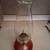 Vintage Eagle Ruby Red Hurricane Oil Lamp w/Chimney 1 thumbnail