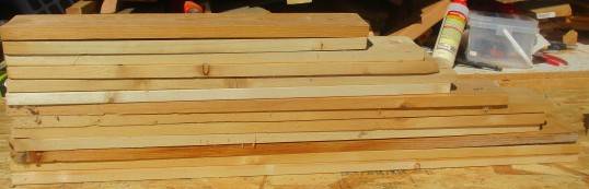 "NEW LUMBER - CRAFTS or BUILDING" $1 1