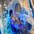 David Wight Signed Studio Art Glass Wave Sculpture "Water Dance" 4 thumbnail