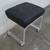 Vanity Stool Lucite Base Black Cushion 8 thumbnail