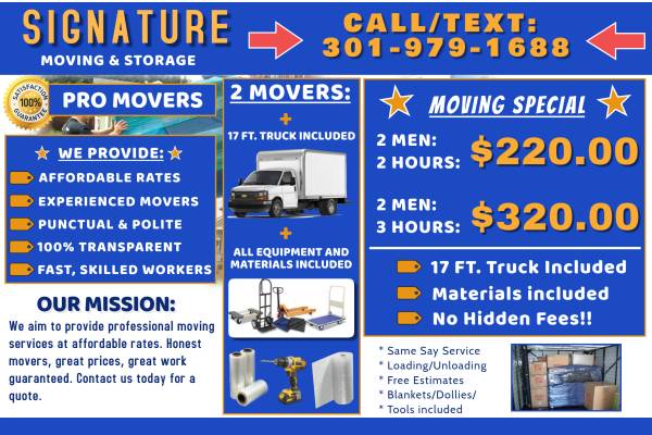 👷🚐👷Affordable Movers, Stress-Free, Quality, Highly Rated Moving 1