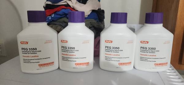 FREE UNOPENED OTC MIRALAX.. 2 YR SHELF LIFE....(2)ava 1