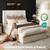 Queen / King Size Bed Frame With 53" Extra Tall Wingback Headboard, Luxury and L 2 thumbnail