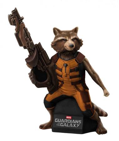 Rocket Raccoon Piggie Bank Toy 1
