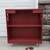 Vintage MCM Book Shelf Barn Red 4 thumbnail