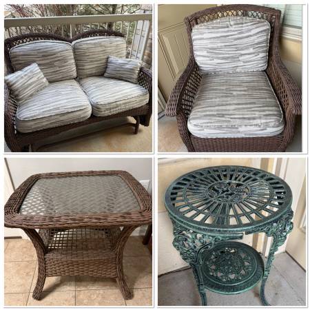 4 piece Patio set in Carmel 1