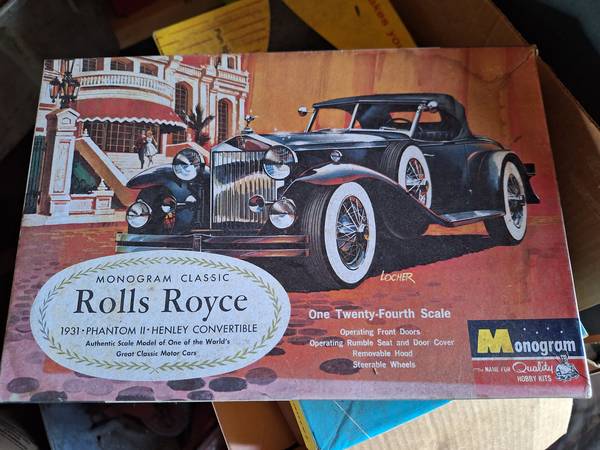 Rolls Royce Model Kit 1