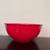 *** RED *** LARGE MELAMINE BOWL *** NEVER USED *** 11 BY 5 BY 5 1 thumbnail