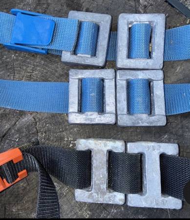 2 quick release diving weight belts with weights 1