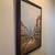 original signed Burnet oil canvas painting art Paris France Street art 6 thumbnail